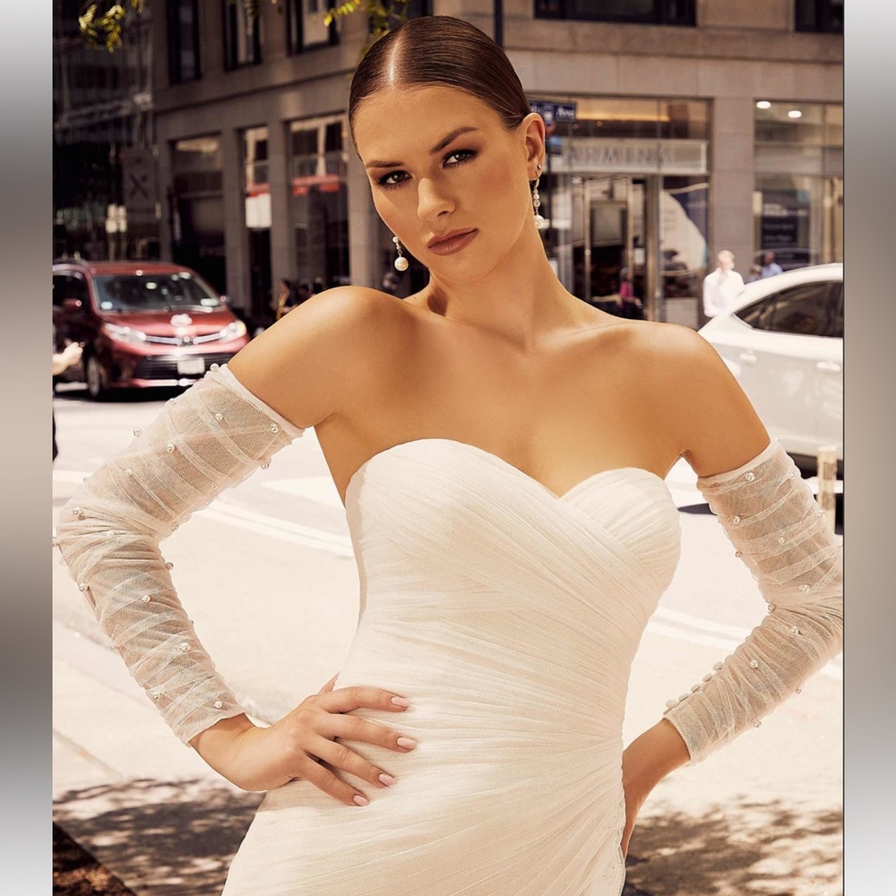 Mori Lee Bridal sleeves